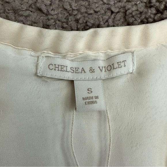 Chelsea & Violet Shirt Womens Size S Long Sleeve Blouse Top - Picture 5 of 11